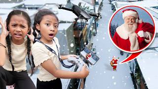 Download lagu DRONE MENANGKAP SANTA CLAUS DI DUNIA NYATA BERKELIARAN DI DEPAN RUMAH KITA!! mp3