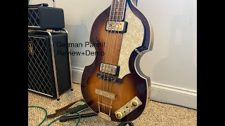 Video thumbnail for Hofner HCT 500/1 Gets a German Control Panel - Demo and Review by BeatleBoy