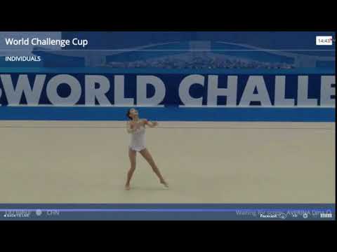 Liu Jiahui CHN- Ball AA- World Challenge Cup Kazan 2019