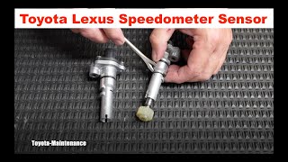 Toyota Lexus Vehicle Speed Sensor Repair
