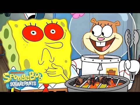 【看動畫學英文】海綿寶寶敢吃辣嗎？！(Can SpongeBob Handle SPICY Food? ?️ | Full Scene | @SpongeBobOfficial)