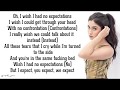 Lauren Jauregui - Expectations (Lyrics)