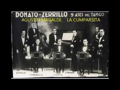AGUSTIN MAGALDI  -  ORQUESTA DONATO -  ZERRILLO -  LA CUMPARSITA   TANGO