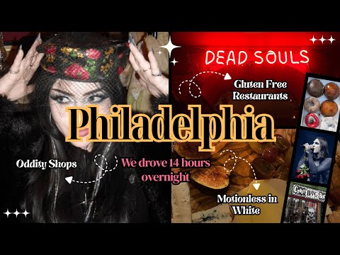 We Drove 14 Hours for Gluten Free Tortellini and Motionless in White | Philly Vlog