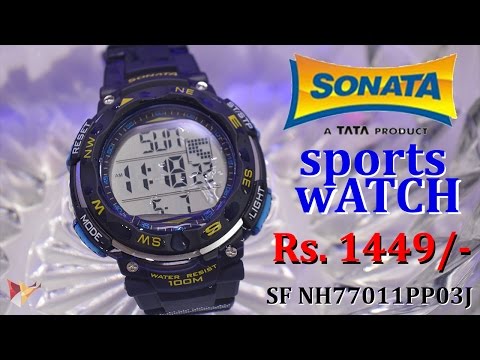 Titan sonata sports watch sf nh77011pp03j ocean series data ...