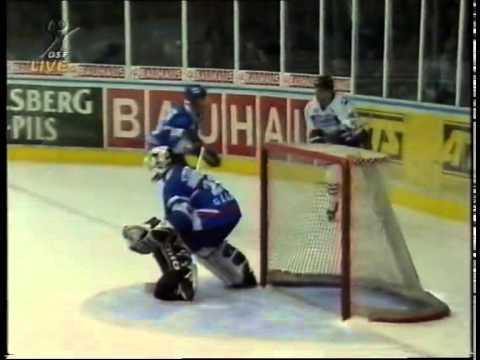 DEL 96-97 F1 Mannheim - Kassel 5-4 - alle Tore