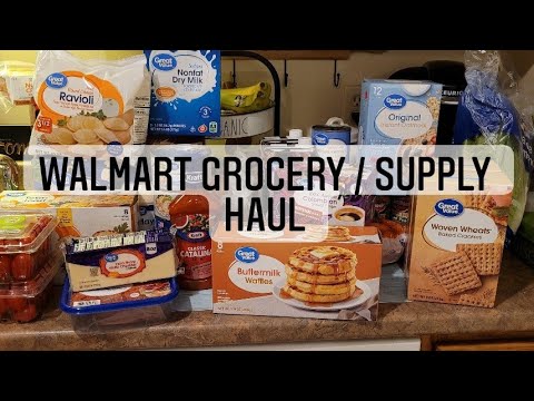 Walmart Haul ~ Emergency prepping