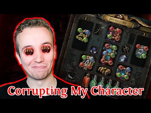 PATH OF EXILE 3.17 - CORRUPTING MY LIGHTNING STRIKE RAIDER - OVER 150EX+ BUILD!!