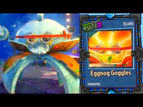 Plants vs Zombies Garden Warfare 2 - EGG NOG GOGGLES Feastivus Christmas Gameplay