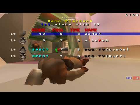 Quake 3 OSP: ZeRo4 vs LeXeR - WCG 2001 Final - pro-q3tourney4 - low gfx