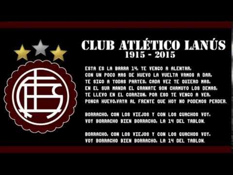"La catorce del tablon" Barra: La Barra 14 &bull; Club: Lanús
