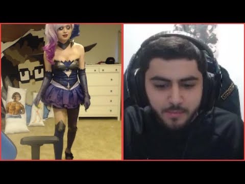 Sneaky Dark Elementalist Lux Cosplay | Yassuo VS Blue Buff