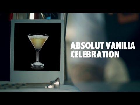 ABSOLUT VANILIA CELEBRATION DRINK RECIPE - HOW TO MIX