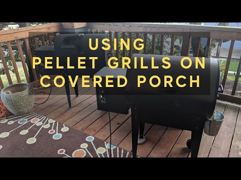 Using Pellet Grills on Covered Porch, Patio, or Deck | 4 Helpful Tips
