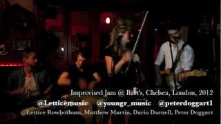 Improvised Jam with Lettice, Matthew, Dario and Pete @ Bart's, Chelsea.