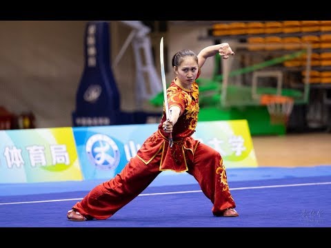 Women's Nandao 女子南刀 第4名 天津队 李奕萱 9.64分