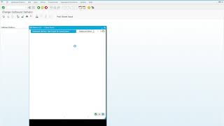 SD - Step 12 - Post Good Issue