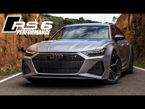 2024 AUDI RS6 PERFORMANCE V8TT 630HP - Florett silver - Details, sounds, accelerations, drifts!