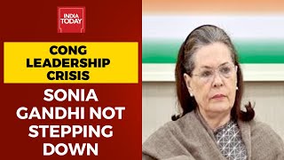 Reports Of Sonia Gandhi To Step Down As Interim President Of Congress False, Says Randeep Surjewala - CONGRESS
