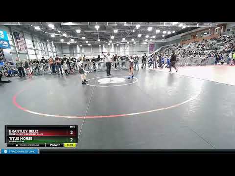 70 Lbs Champ. Round 1 - Yareli Flores, Warriors Of Christ WOC Vs Laedyn Mills, Team Aggression Wre