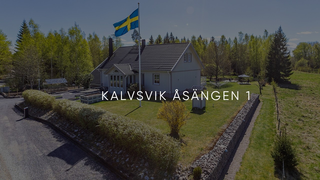 7 rum Villa på Kalvsvik Åsängen 1 Kalvsvik Växjö kommun - video