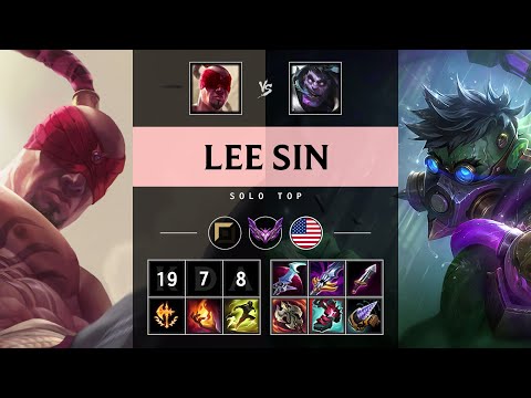 Lee Sin Top vs Dr. Mundo - NA Master Patch 25.10