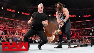 Elias bashes Jeff Jarrett and Road Dogg with guitars: Raw, Jan. 28, 2019