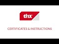 THX Live My Hire Hub Instructions Certificates