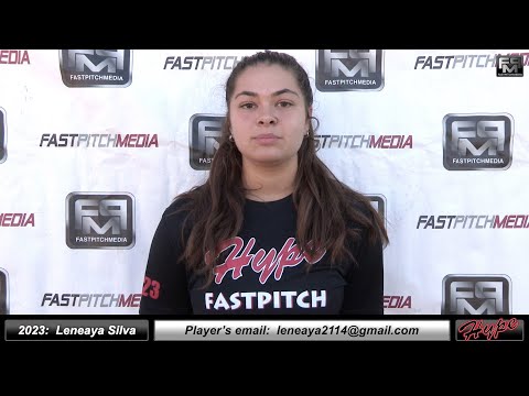 2023 Leneaya Silva Athletic Catcher and Third Base Softball Skills Video - Hype Fastpitch Watson