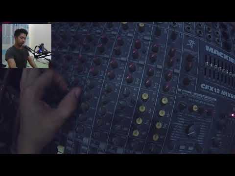 MACKIE CFX12  AUDIO MIXER