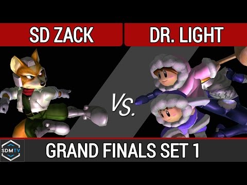 SDSU Biweekly 56 - SD Zack (Fox) vs. Dr. Light (ICs/Sheik) - SSBM Grand Finals Set 1 - Smash Melee