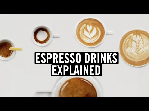 Here's A Comprehensive Breakdown Of Every Single Possible Drink Combination You Can Make With Espresso