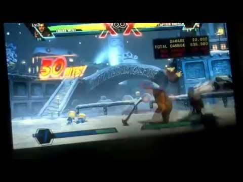 UMvC3 Frank west level4 assist Akuma