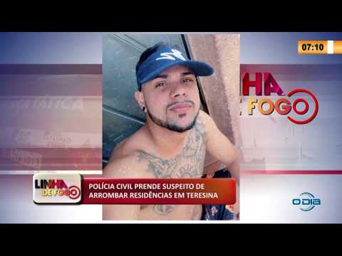 PoliÌcia Civil prende suspeito de arrombar resideÌ‚ncias em Teresina (20 05 20)