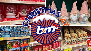 B&M Food Shopping | Shop with me B&M | Christmas 2024 festive finds whats new in store