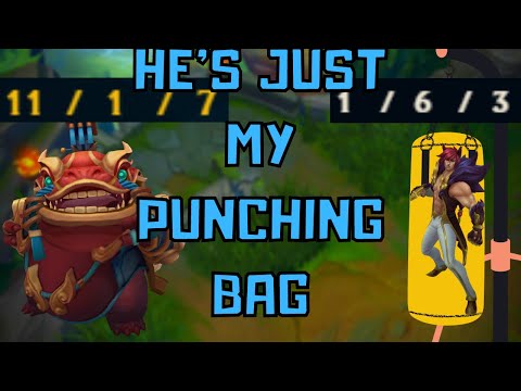 THIS SETT DIDN'T STAND A CHANCE! - Tahm Kench vs Sett Top Season 11