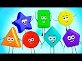 Ten Little Shapes Learning Videos And Nursery Rhymes For Kids