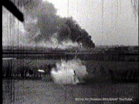 P51 Mustang Fighter Blasts Nazi Targets . . . 65th Fighter Wing 2nd Air Division 8th USAAF