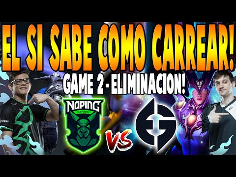 NO PING vs EG [GAME 2] BO3 - ELIMINACIÓN "Hfn vs Arteezy" - WEPLAY ANIMAJOR DOTA 2