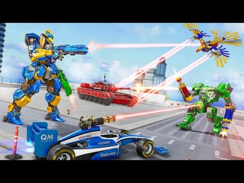 Robot Car Game 2021 – Robot Dinosaur Games - Android Gameplay FHD