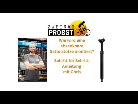 Installing a dropper seatpost 🚴‍♂️ | Step-by-step instructions with Chris from Zweirad Probst