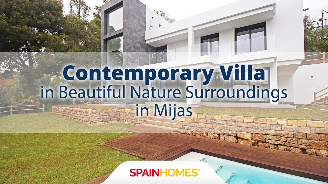 Contemporary Villa in Beautiful Nature Surroundings in Mijas
