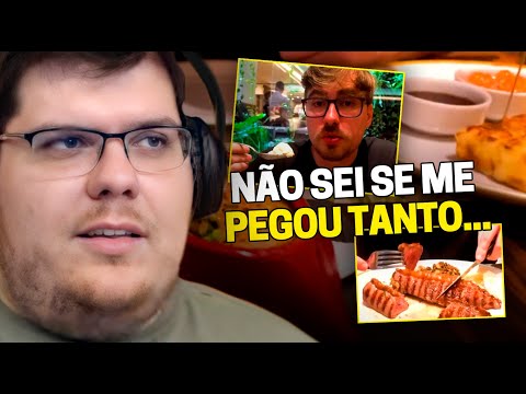 CASIMIRO REAGE: GABA EM UMA CHURRASCARIA MICHELIN - VARANDA JK | Cortes do Casimito