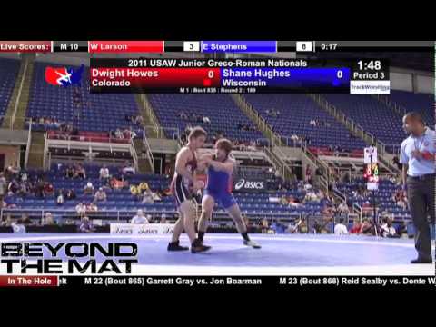 Junior Greco 189 - Dwight Howes (CO) vs. Shane Hughes (WI)