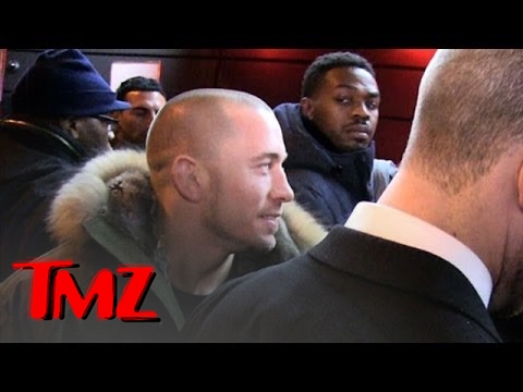 Jon Jones & GSP -- AWKWARD ENCOUNTER ... At Super Bowl Party | TMZ