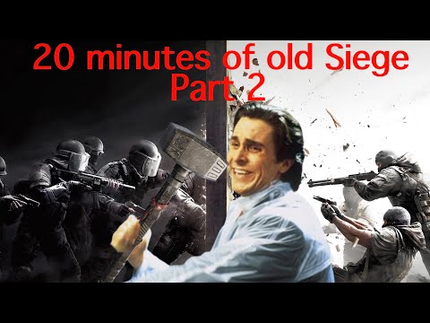 Over 20 minutes of things you forgot about old Rainbow Six Siege narrated by Patrick Bateman Part 2
