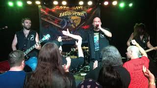 Blaze Bayley Escape Velocity Live 5-5-19 Tour Of The Eagle Spirit The Tiger Room Louisville KY