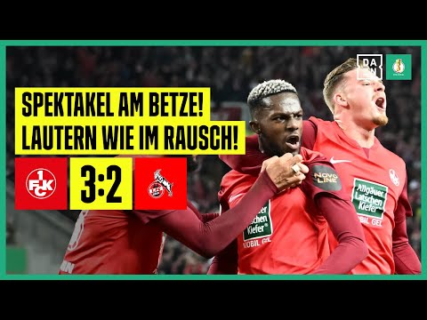 Rote Teufel an Halloween schrecklich gut: 1. FC Kaiserslautern - 1. FC Köln | DFB Pokal | DAZN