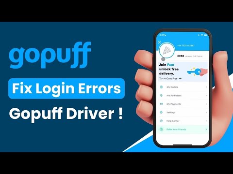 How To Fix Login Errors On Gopuff App