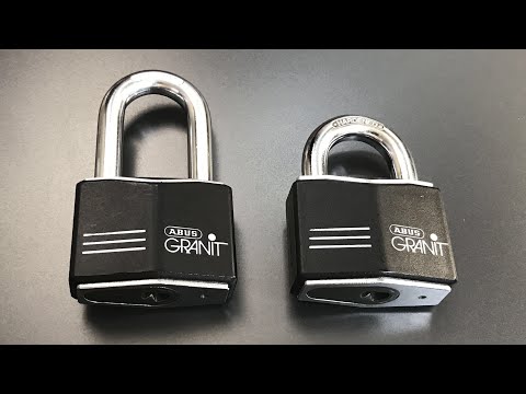 Spyna Abus 6806K/85 NEON mėlynas (square chain) video